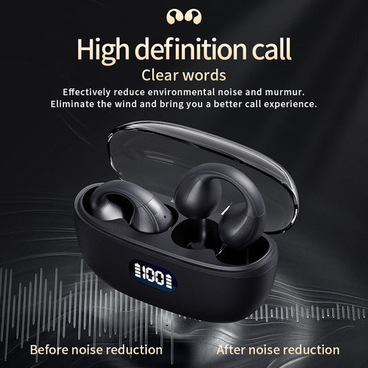U2 Wireless Bluetooth Earphones Headphones Outdoor Sports Headset 5.3 With Charging Bin Display Touch Control Earbuds for Muisc