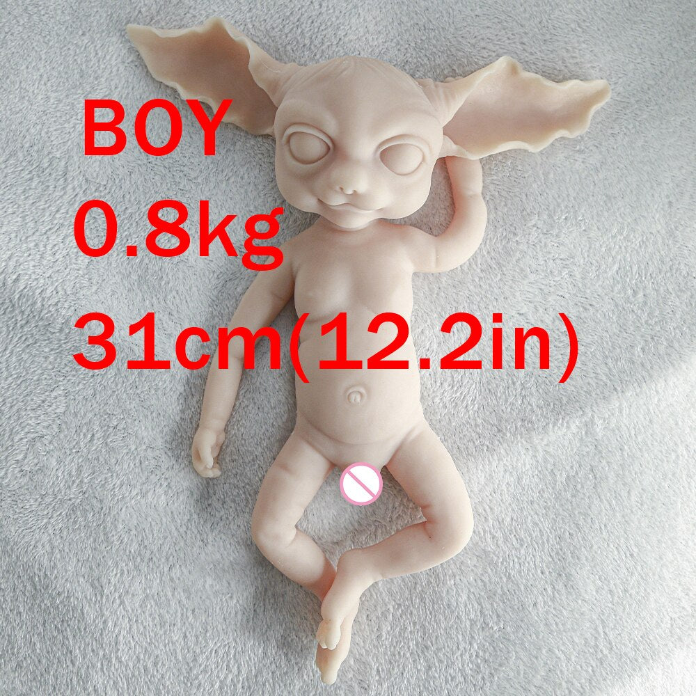 COSDOLL Silicone Reborn Baby Dolls Lifelike Newbron Baby Unpainted Doll Vivid Soft Dolls Gift Wholesale Doll DIY Blank Toys Kit