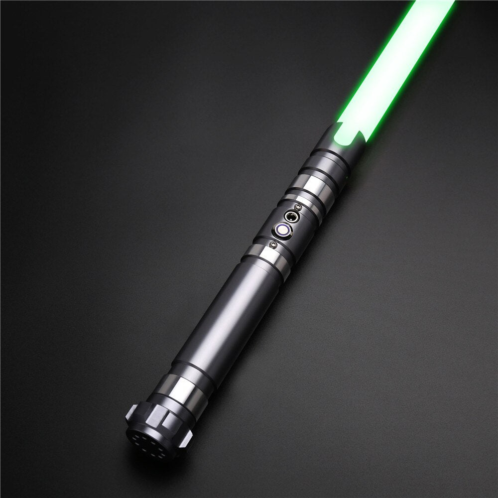 VIP-SaberFeast Lightsaber RGB Metal Handle Swing Combat FOC Gift Kids Luminous Toys