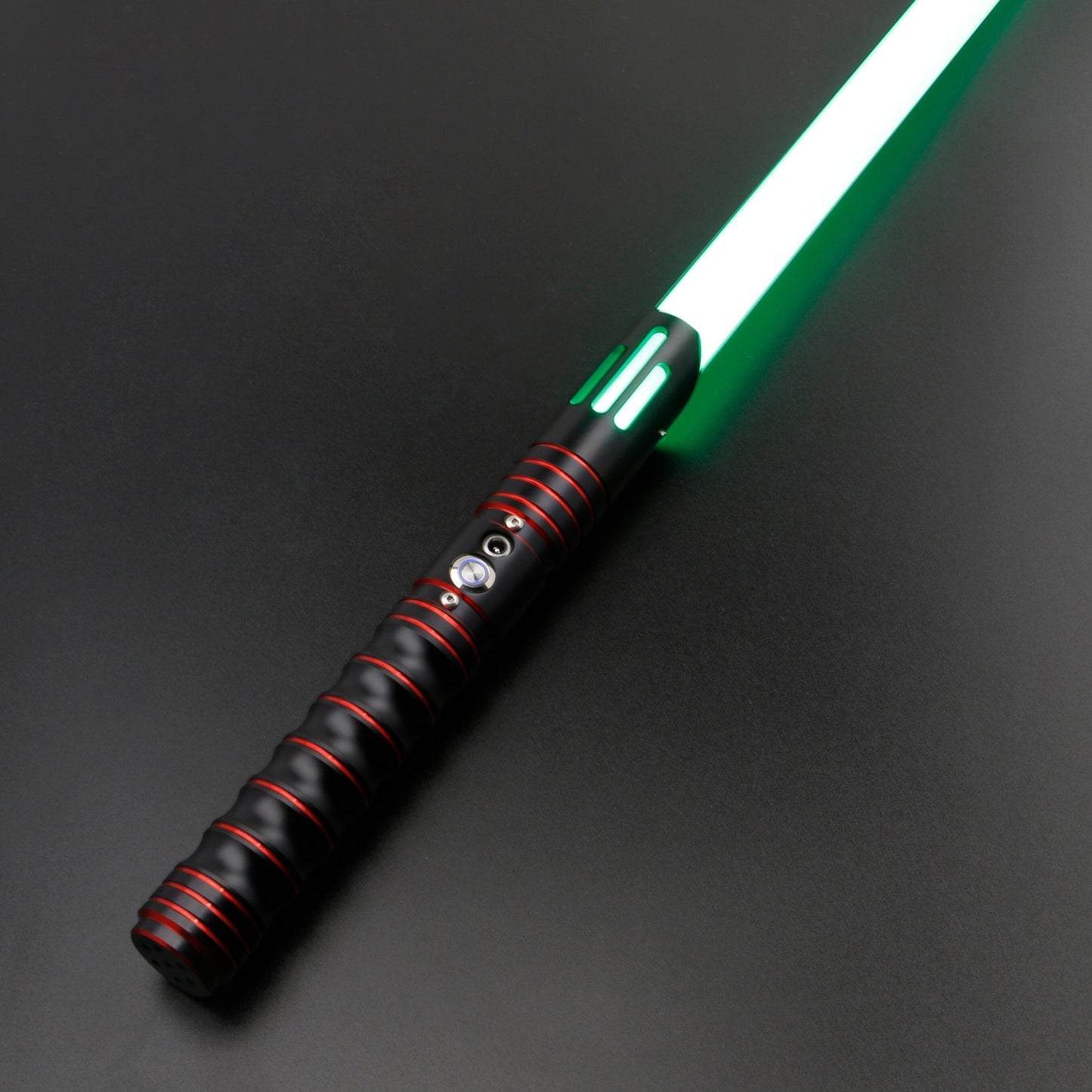 VIP-SaberFeast Lightsaber RGB Metal Handle Swing Combat FOC Gift Kids Luminous Toys