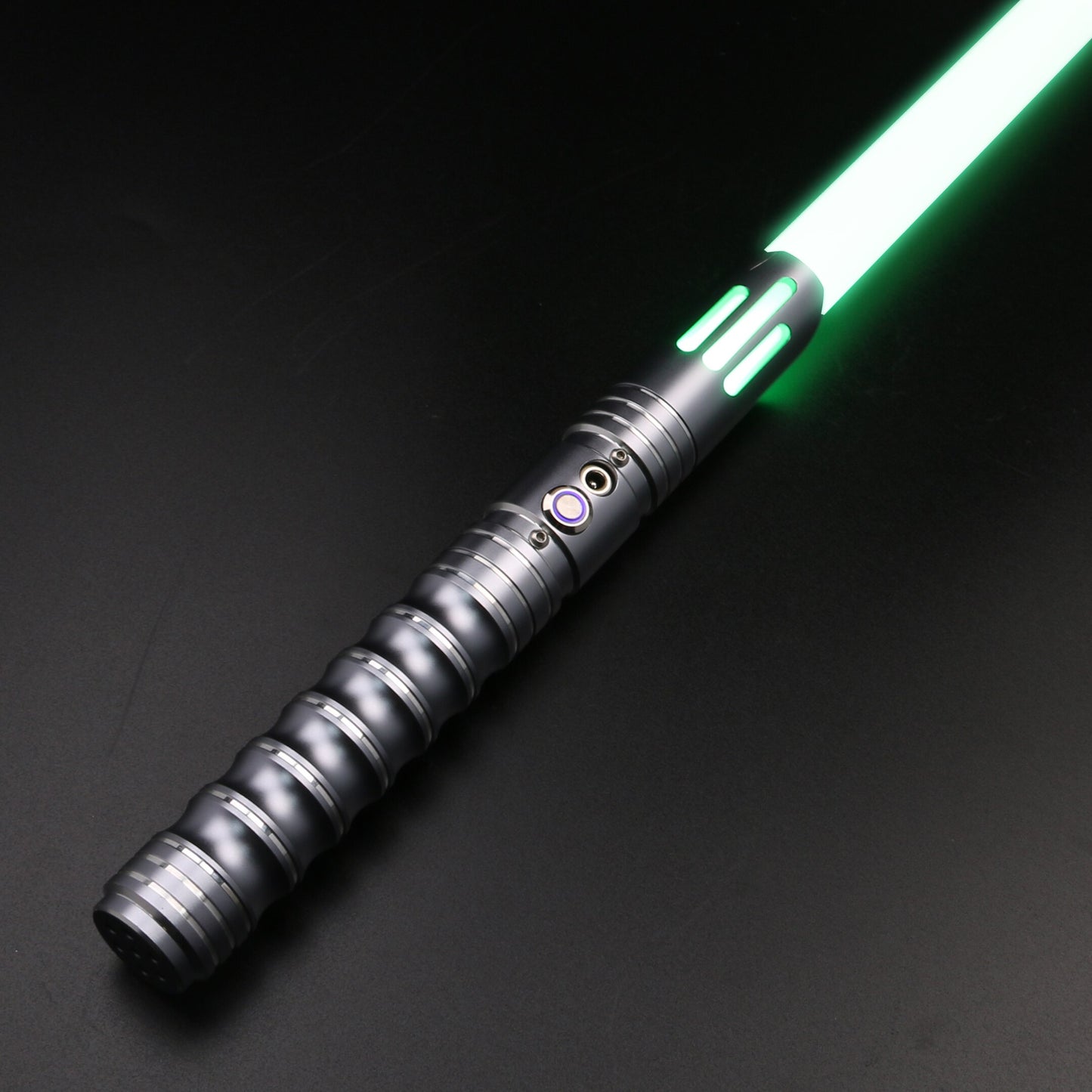 VIP-SaberFeast Lightsaber RGB Metal Handle Swing Combat FOC Gift Kids Luminous Toys