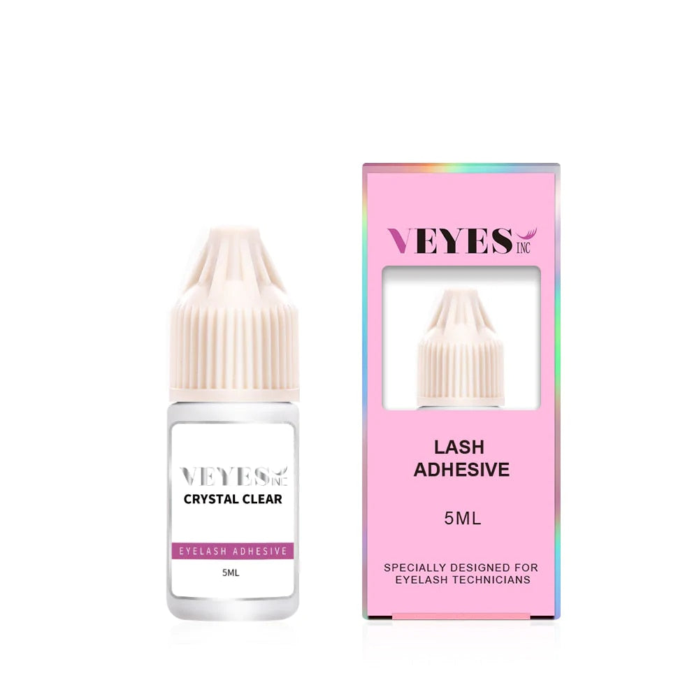 Veyes Inc 5ml/10ml 0.3s Eyelash Extension Glue 5 Days Free Shipping from US Veyelash 7 Week Retention Volume Clear Lash Adhesive