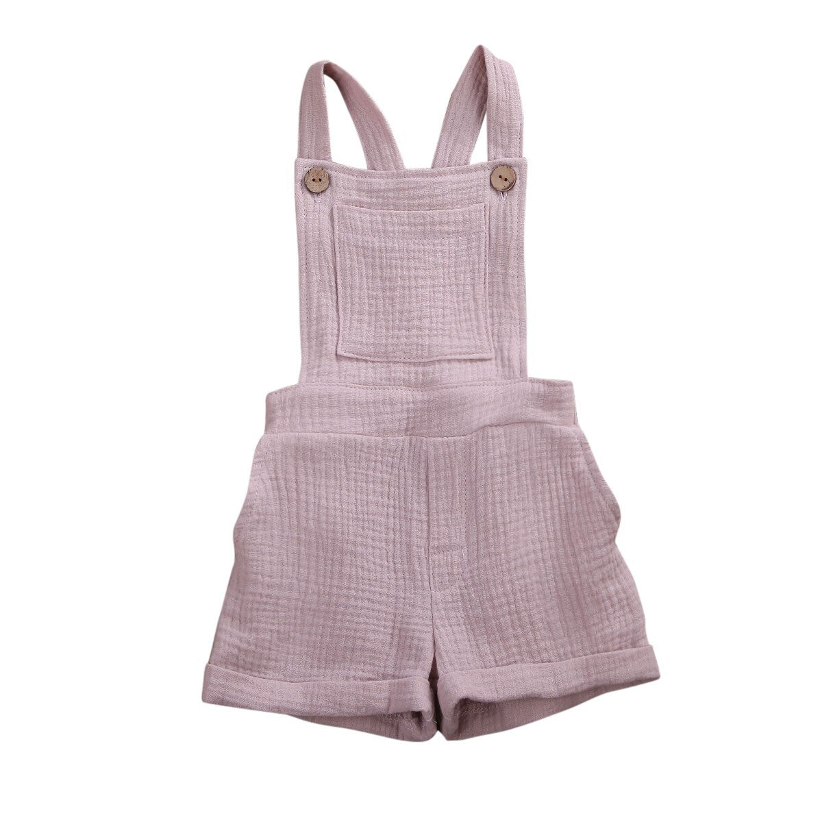 lioraitiin 0-5years New 5Colors Baby Girls Romper Clothes Sleeveless Solid Cotton Jumpsuit Summer Fashion Outfit