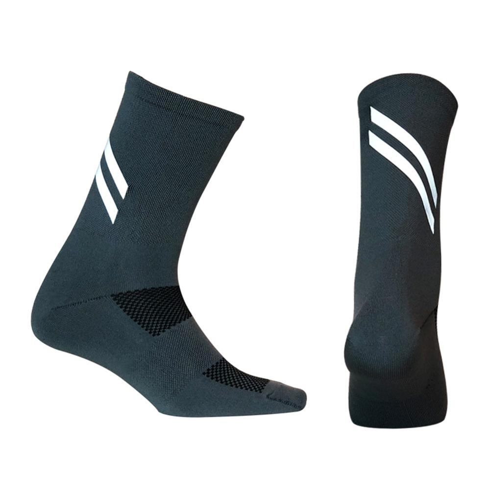 High Reflective Cycling Socks Night Safety Men Women Professional Bicycle Bike Socks Sport Hiking Running Sock