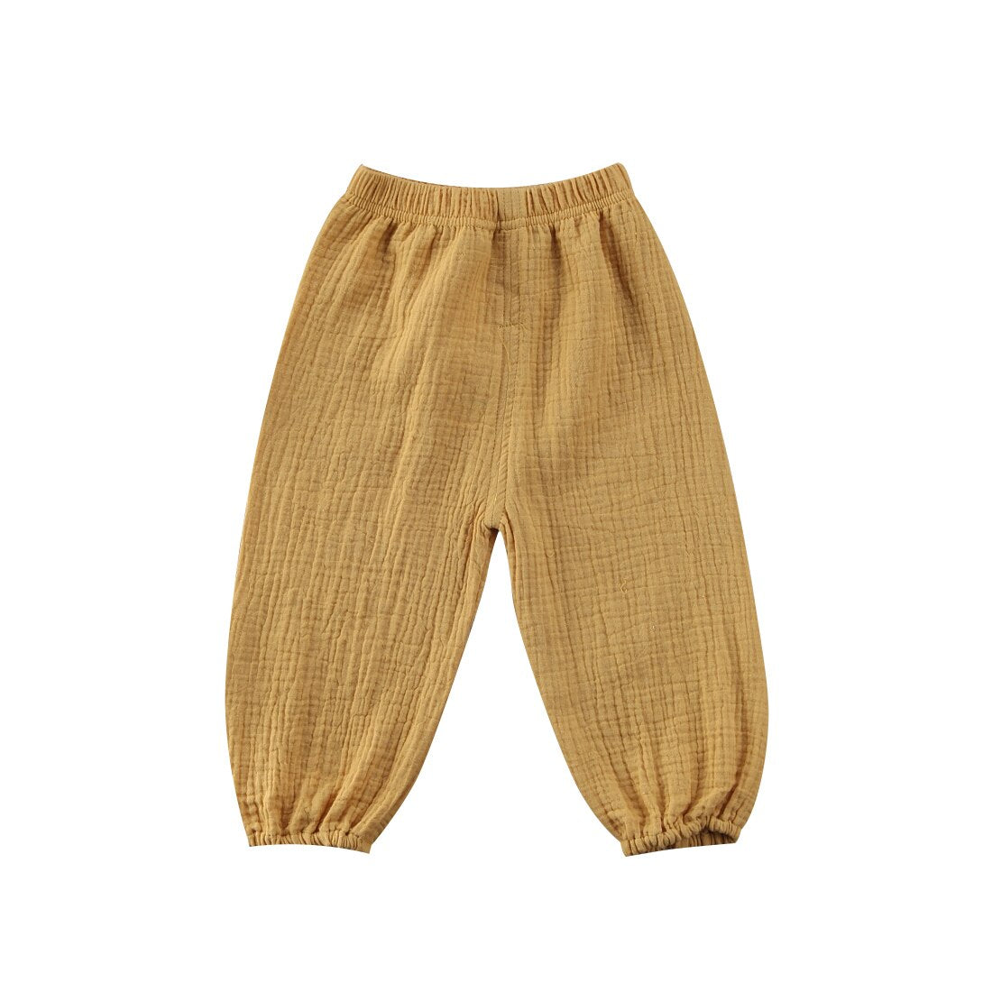 Pudcoco US Stock New Casual Kids Baby Boy Girl Wrinkled Cotton Vintage Bloomers Bottoms Trousers Legging Pants