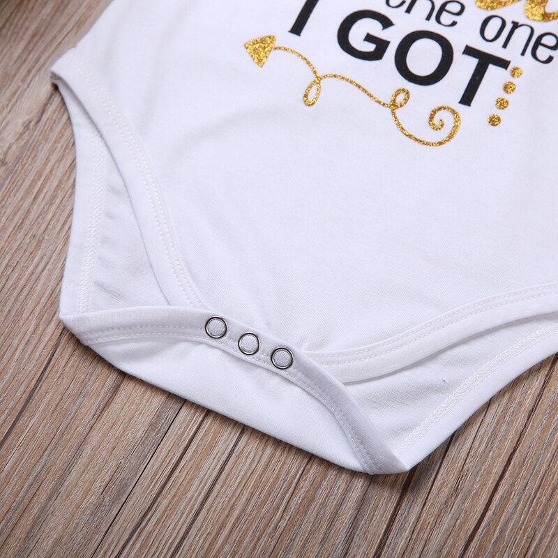 Pudcoco US Stock Summer Newborn Infant Baby Girls Boys Romper Print Letter Short Sleeve Clothes Outfits