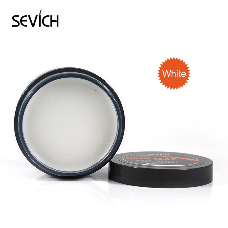 Sevich Hair Styling Clay Mud for Men Strong Hold Hairstyles Long Lasting Stereotype Hair Wax Matte Finished Molding Cream