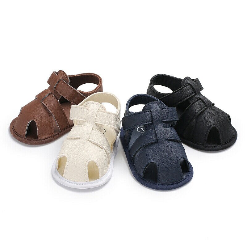 lioraitiin Baby Boy Sandals Focusnorm Fashion Toddler Kid Baby Boy Girl Sole Sandals Toddler Summer Shoes Sandals For 0-18M Baby