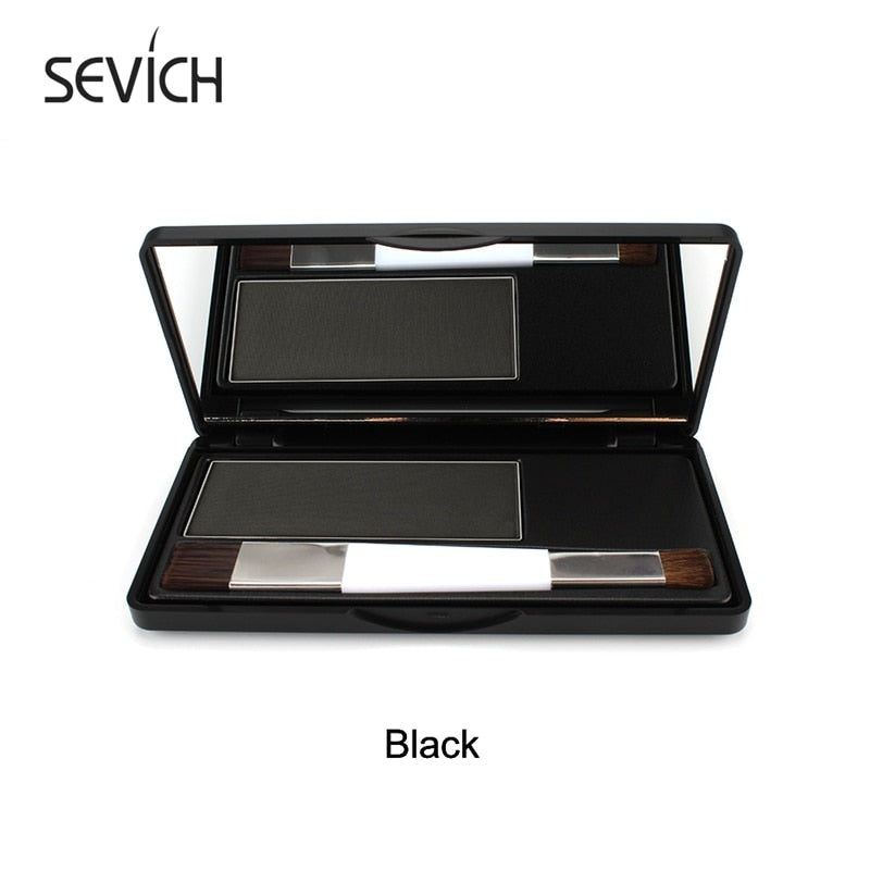 Sevich Hair Root Touch-Up 8g Hairline Shadow Powder 4 Colors Waterproof Edge Control Hairline Concealer Powder With Brush