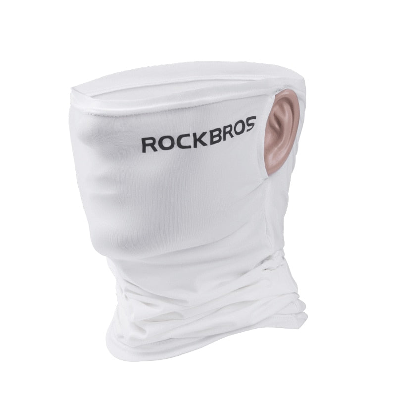 ROCKBROS Summer Sun Protection Cycling Headwear Women Scarves Bandana Men Absorb Sweat Breathable Scarf Running Cycling Neck Bib