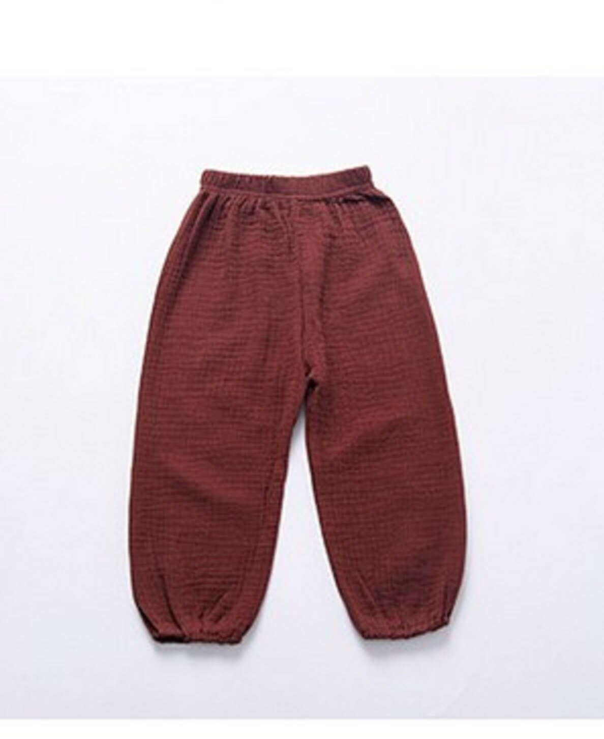 Pudcoco US Stock New Casual Kids Baby Boy Girl Wrinkled Cotton Vintage Bloomers Bottoms Trousers Legging Pants