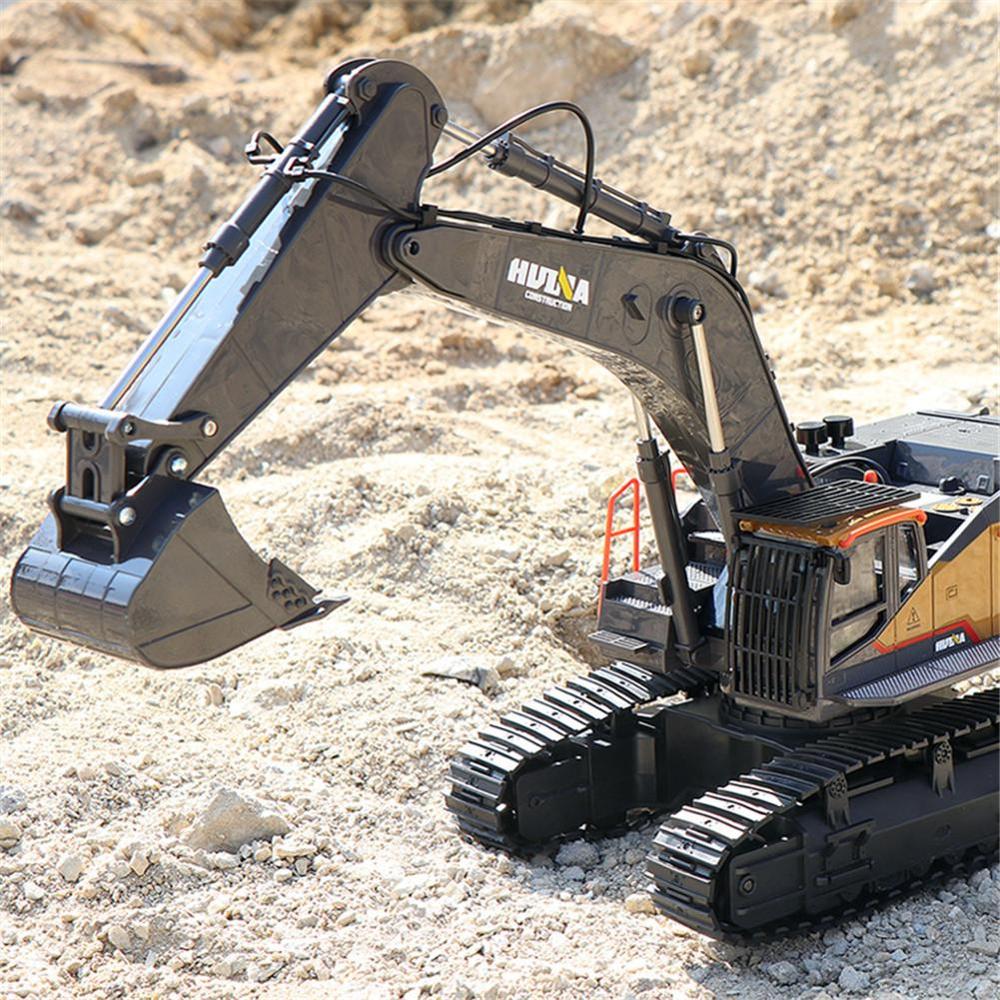 Huina 1592  1:14 Scale 22 Channels 2.4GHz Latest RC Excavator for over 8 Year Old Poland Warehouse to EU Countries