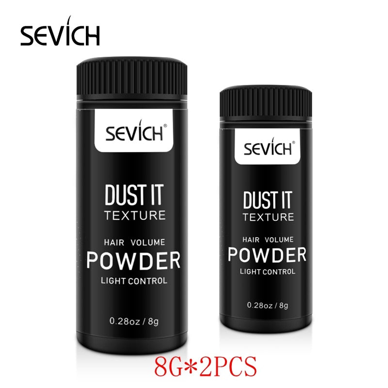 Sevich Unisex Dust It Hair Powder Spray Fluffy Thin Hair Powder Increases Hair Volume Haircut Modeling Styling Hairspray