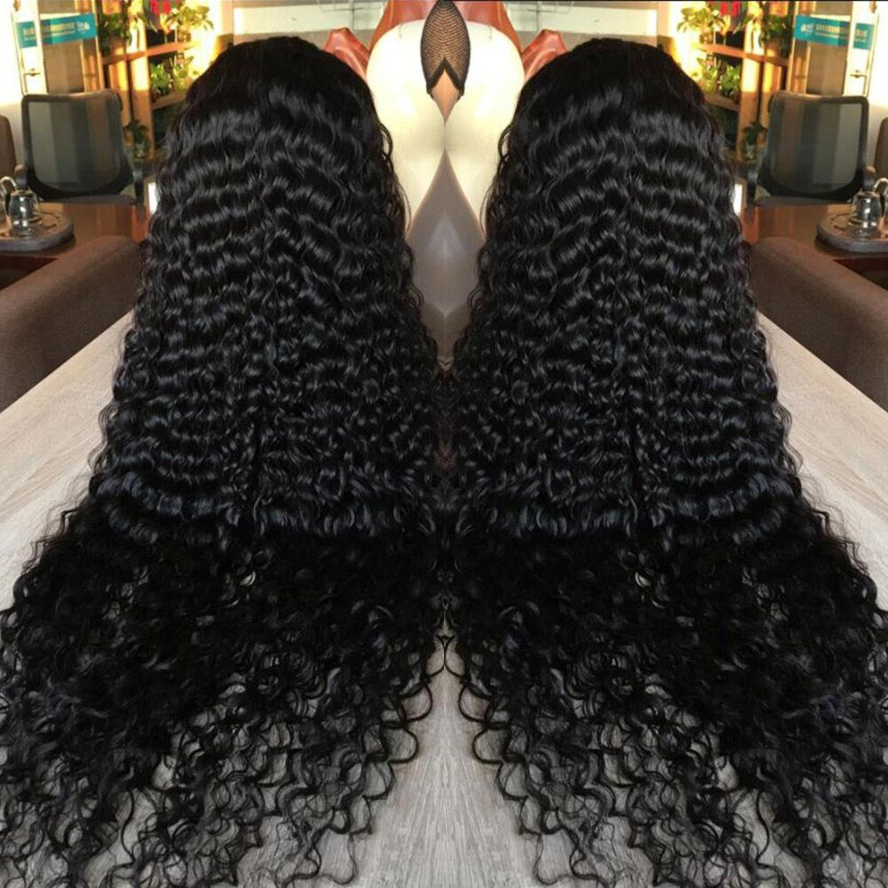 13x4 Loose Deep Wave Hd Lace Frontal Wig 30 34 Inch Curly Human Hair Wigs for Women Brazilian Water Wave Full Lace Front Wig