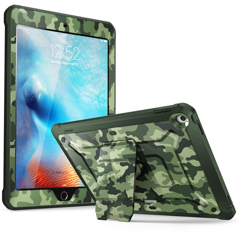 SUPCASE For iPad 9.7 Case (2018/2017)  Heavy Duty UB Pro Full-Body Rugged Protective Case with Built-in Screen Protector