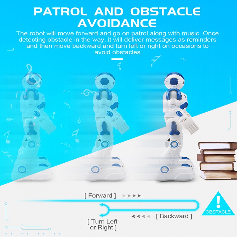 JJRC RC Robot Toy IR Gesture Remote control R2 CADY WIDA Intelligent Vector Smart Robotica Dancing Robo Kids Toy for Children