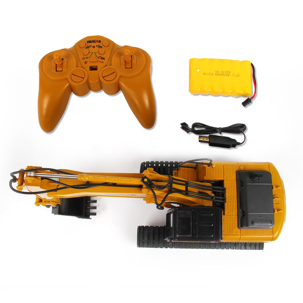 Huina 1550 RC Super Diecast Excavator for over 8 year old dropship from Lithuania/US/China ONLY with Free CAT Sticker(from CN))