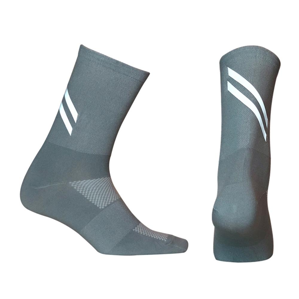 High Reflective Cycling Socks Night Safety Men Women Professional Bicycle Bike Socks Sport Hiking Running Sock