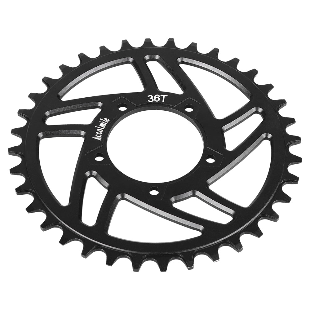 Chainring Sprocket 36T For Bafang BBS01BBS01B BBS02 BBS02B BBSHD Mid Drive Motor Electric Bike Replacement Chainwheel Protector