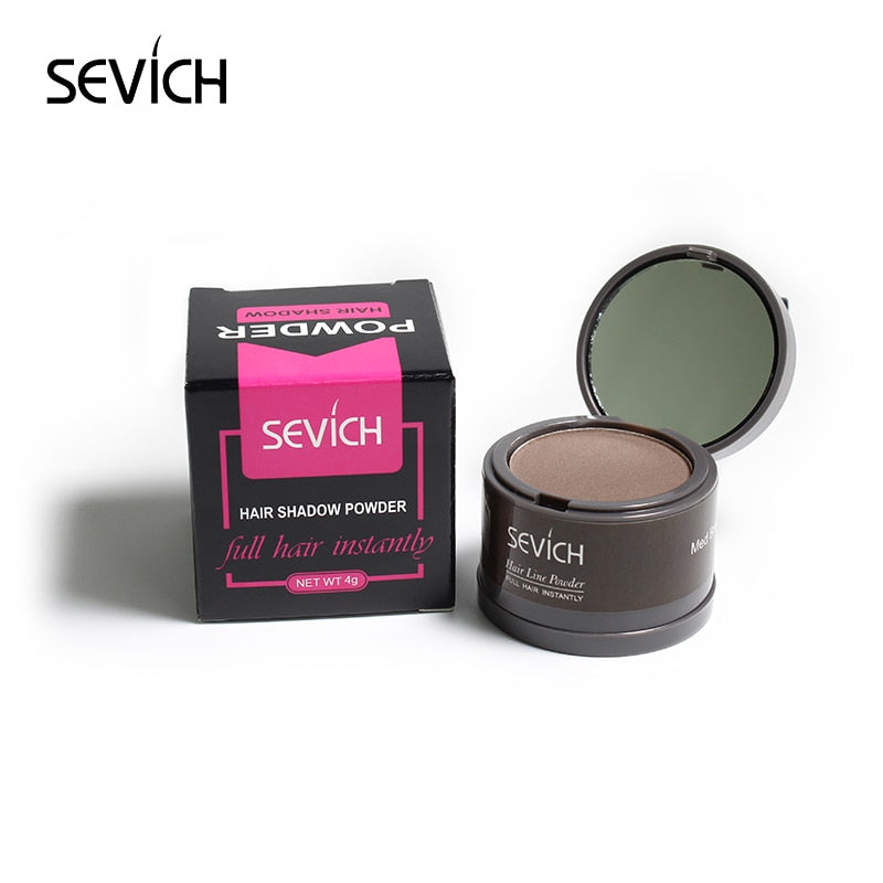 Sevich Hairline Powder 13 Color Hair Root Cover Up Water Proof Instant Modified Repair Hair Shadow Powder Makeup Hair Concealer