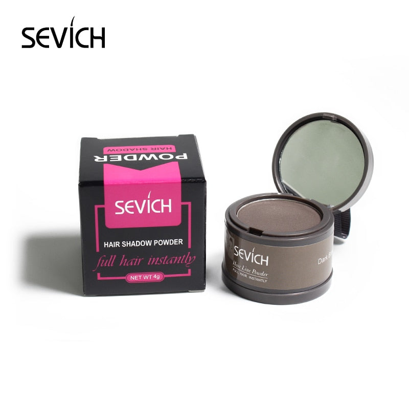 Sevich Hairline Powder 13 Color Hair Root Cover Up Water Proof Instant Modified Repair Hair Shadow Powder Makeup Hair Concealer