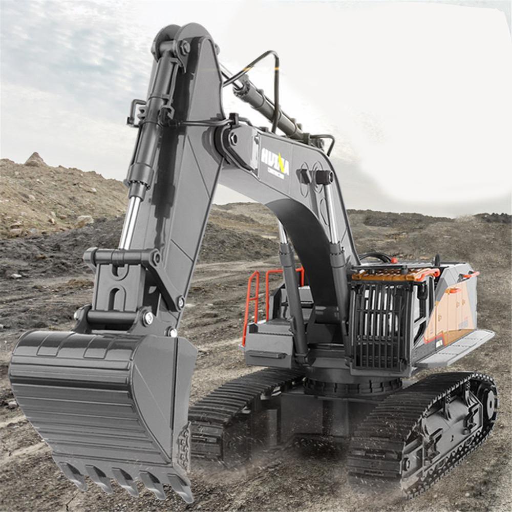 Huina 1592  1:14 Scale 22 Channels 2.4GHz Latest RC Excavator for over 8 Year Old Poland Warehouse to EU Countries