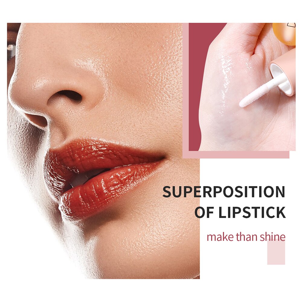 US Stock Lip Plumper Mineral Oil Lip Extreme Volume Essence Nutritious Lips Enhancer Serum Moisturizing Plumping Lip Gloss