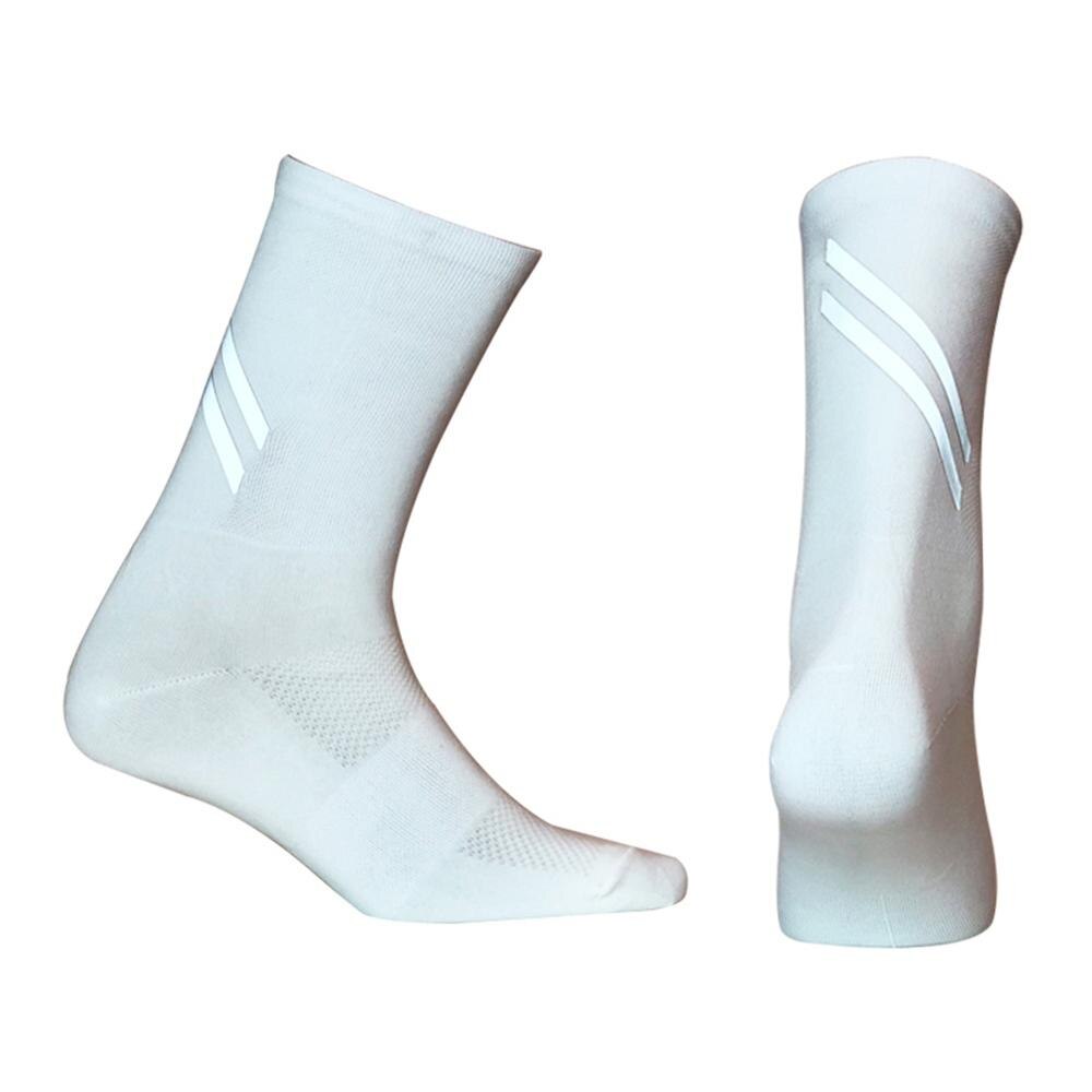 High Reflective Cycling Socks Night Safety Men Women Professional Bicycle Bike Socks Sport Hiking Running Sock