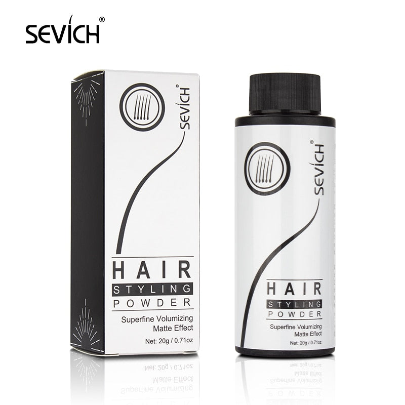 Sevich Unisex Dust It Hair Powder Spray Fluffy Thin Hair Powder Increases Hair Volume Haircut Modeling Styling Hairspray