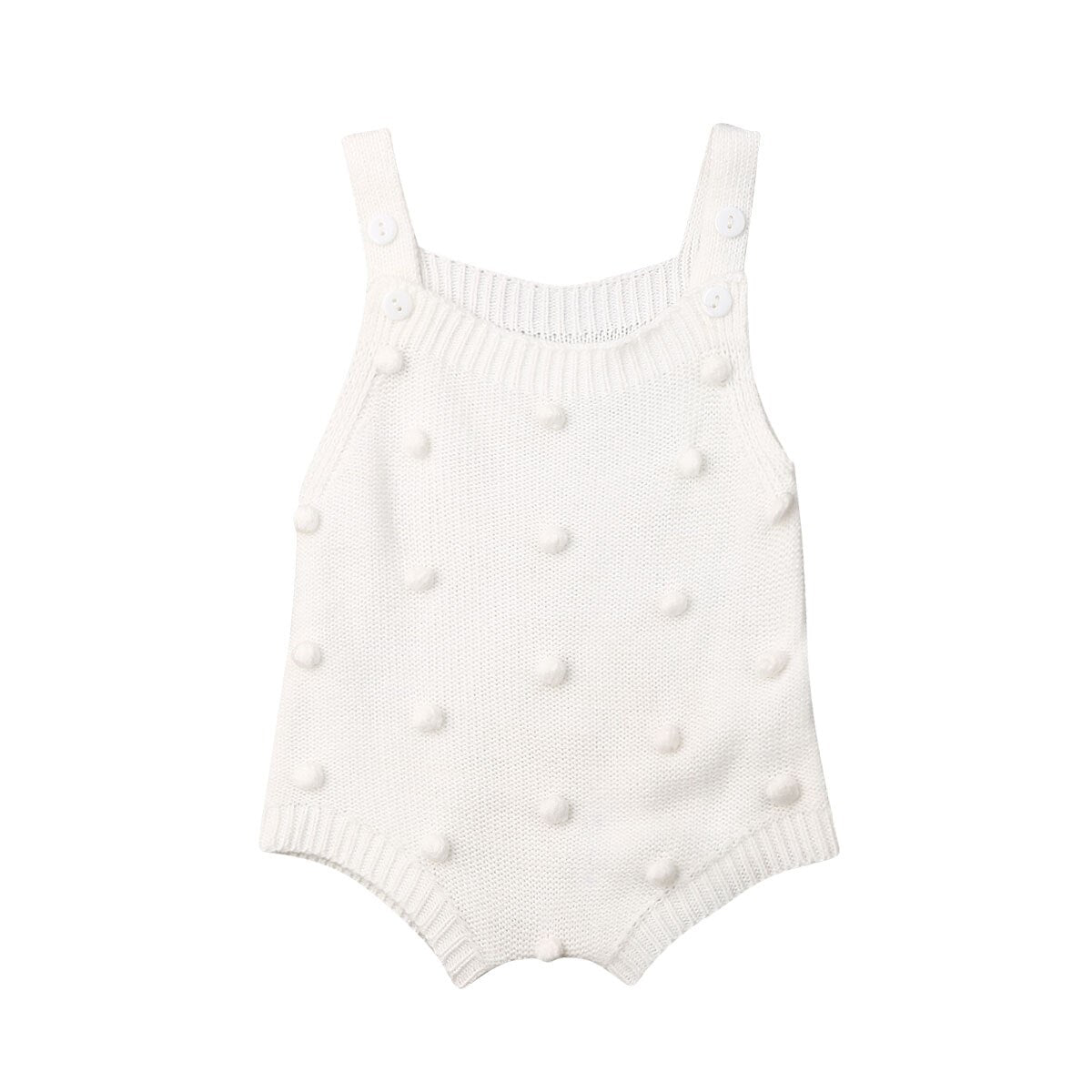 Pudcoco US Stock 0-18M Newborn Baby Boy Girl Bodysuit Jumpsuit Knitted Clothes Warm Solid 4 Colors Cotton Outfit