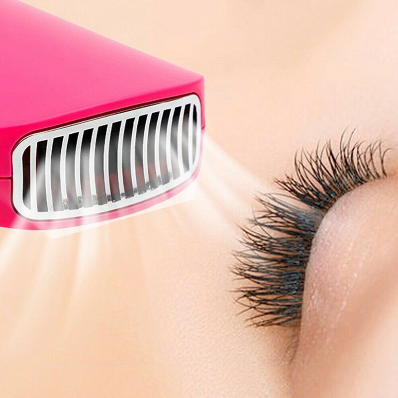 USB Mini Eyelash Dryer Air Conditioning Fan For Eyelash Extension Graft Dedicated Dryer Blower Glue Blower