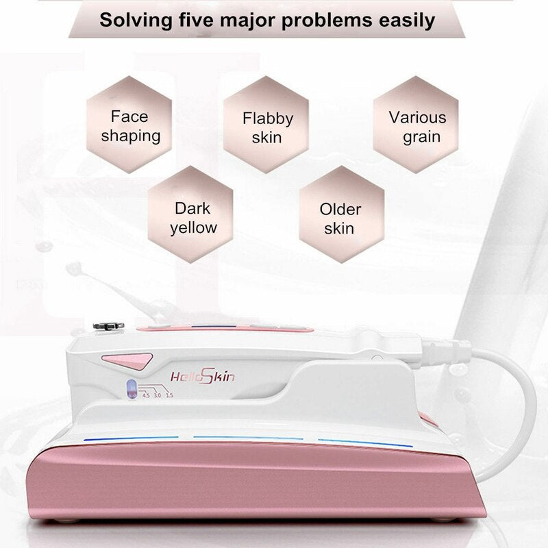 NEW Ultrasound Facial Beauty Machine Anti-aging Lifting Face Neck Massager Wrinkle Removal Personal Skin Care Massager Device