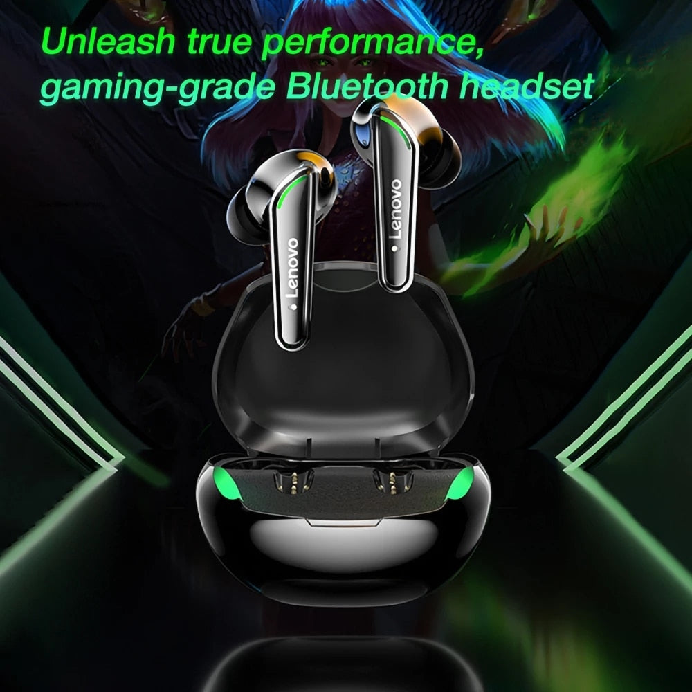 Lenovo XT92 TWS Gaming Earbuds Low Latency Bluetooth Earphones Stereo Wireless 5.1 Bluetooth Headphones Touch Control Headset