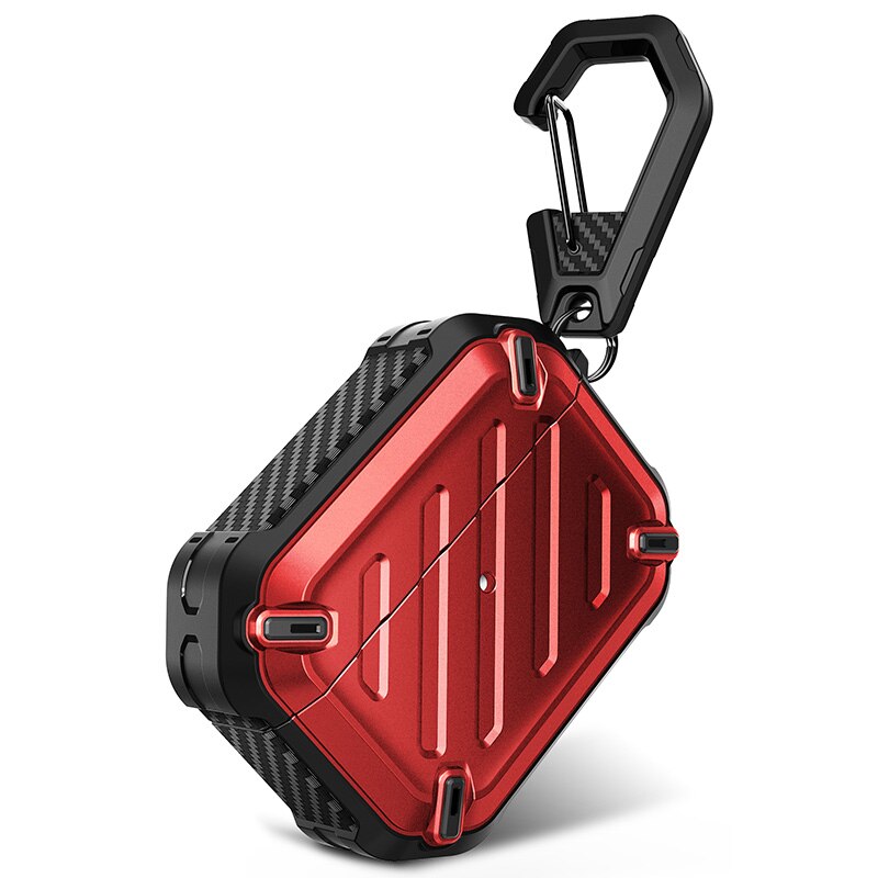 SUPCASE UB Pro Designed For Airpods Pro Case (2022/2019) Full-Body Rugged Protective Case with Carabiner For Apple Airpods Pro