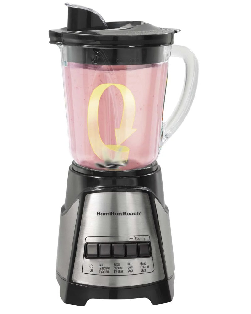 Hamilton Beach 58149C Multi-Function Blender with Glass Jar and Chopper