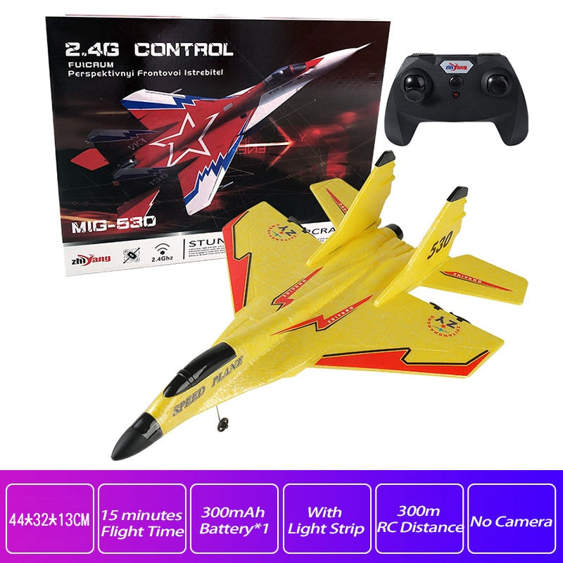 RC Foam Aircraft SU-35 Plane 2.4G Radio Control Glider Remote Control Fighter Plane Glider Airplane Foam Boys Toys for Children