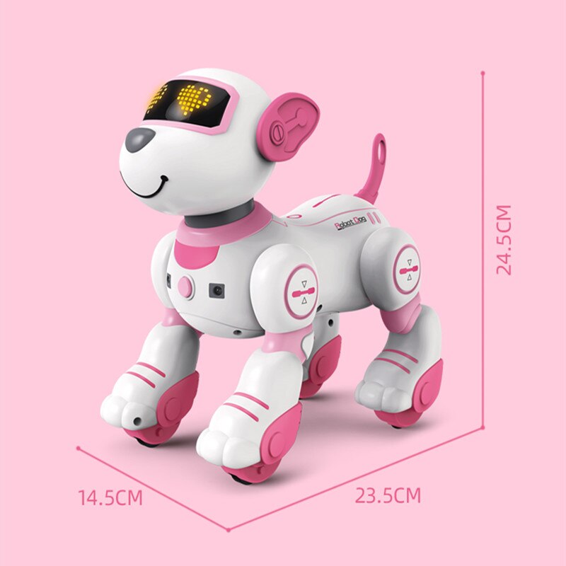 Robot Dog Remote Control Magic Pet Dog Toy Intelligent Touch Remote Control Stunt Walking Dancing Electric Pet Dog