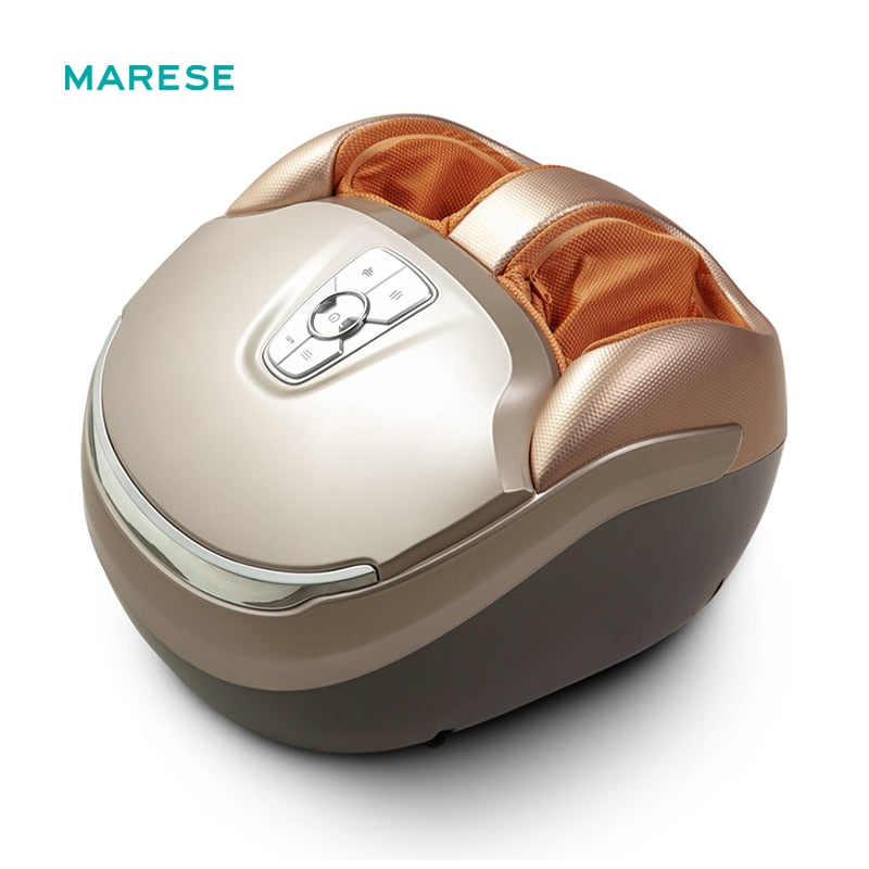 MARESE M7 Plus Electric Foot Massager Machine With Deep Vibration Massage Heated Rolling Kneading Air Compression Healthy Gift