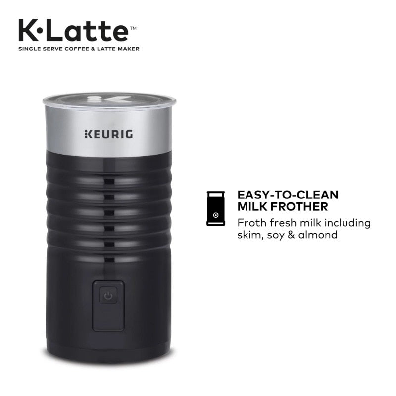 Keurig K-Latte Single Serve K-Cup Coffee and Latte Maker, Black