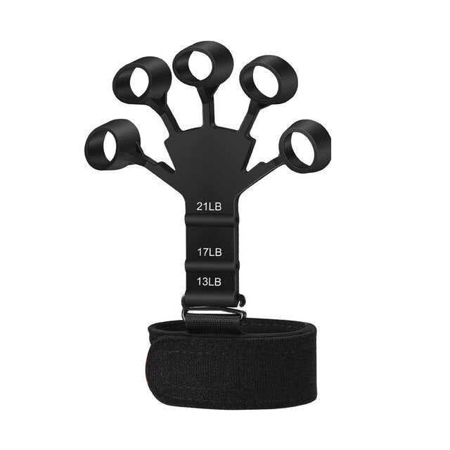 Finger Gripper Finger Exerciser Guitar Finger Exerciser 6 Resistant Levels Recovery Physical Tools Hand Strengthener For Patient