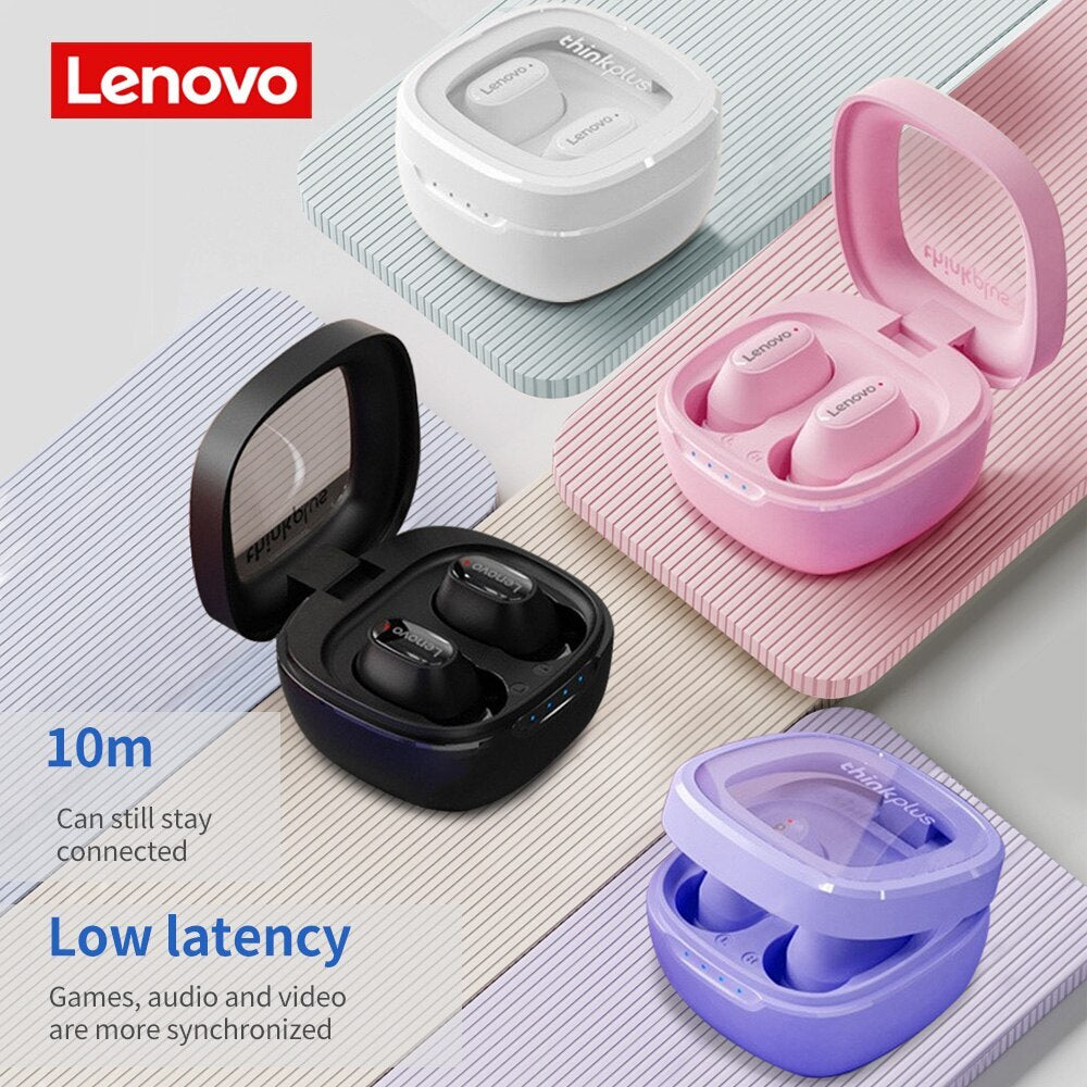 Lenovo Thinkplus XT62 Earphone Bluetooth 5.3 Headphones Waterproof Touch Control Low Latency HiFi Earbuds Sport Headset HD Call