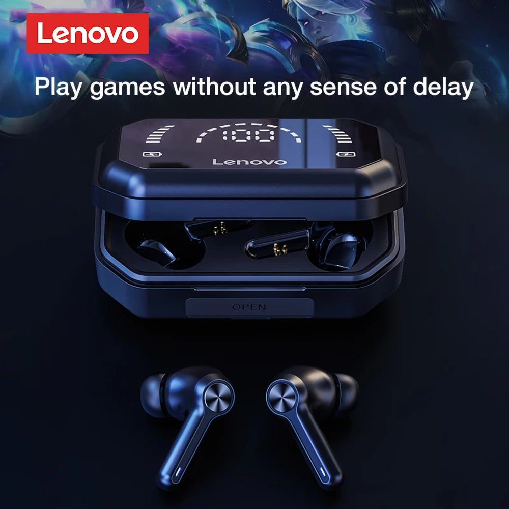 Original Lenovo LP3 Pro TWS Bluetooth 5.0 Earphones Wireless Waterproof Earbuds with Mic Gaming Headset HIFI Music Headphone