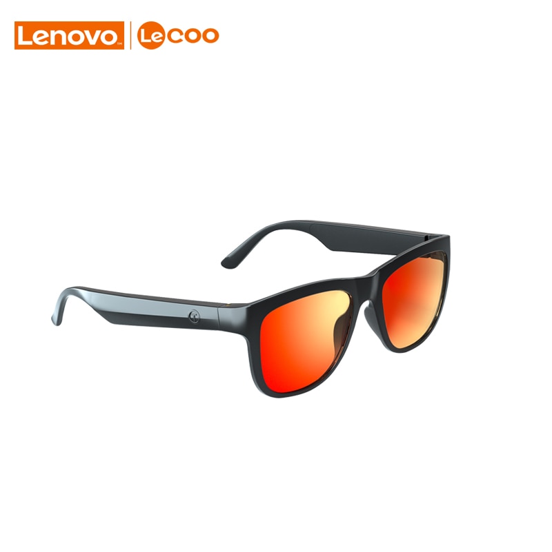 Lenovo Lecoo C8 Smart Glasses Headset Wireless Bluetooth Sunglasses Outdoor Sport earphone Calling Music Anti-Blue Eyeglasses