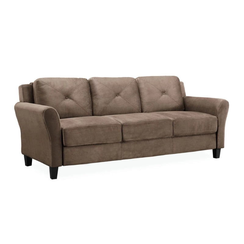 Lifestyle Solutions Taryn Curved Arms Sofa