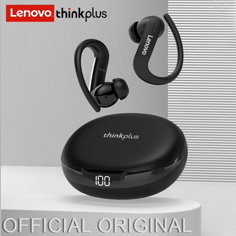 Original Lenovo T50 TWS Headphones Earhook Type Wireless Bluetooth Earphone Noise Reduction Headsets 300mAh Long Standby Earbuds