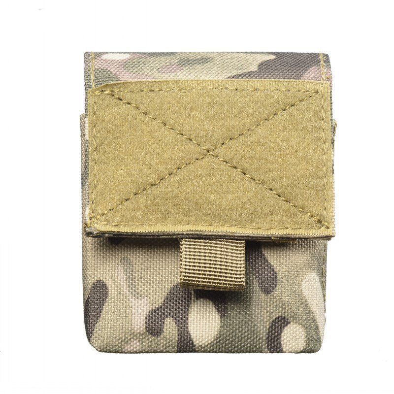 Outdoor Combat Military Molle Tactical Magazine Pouch Flashlight Sheath Hunting Camo Bag Cigarette Case Mini Hunting Tool Bag