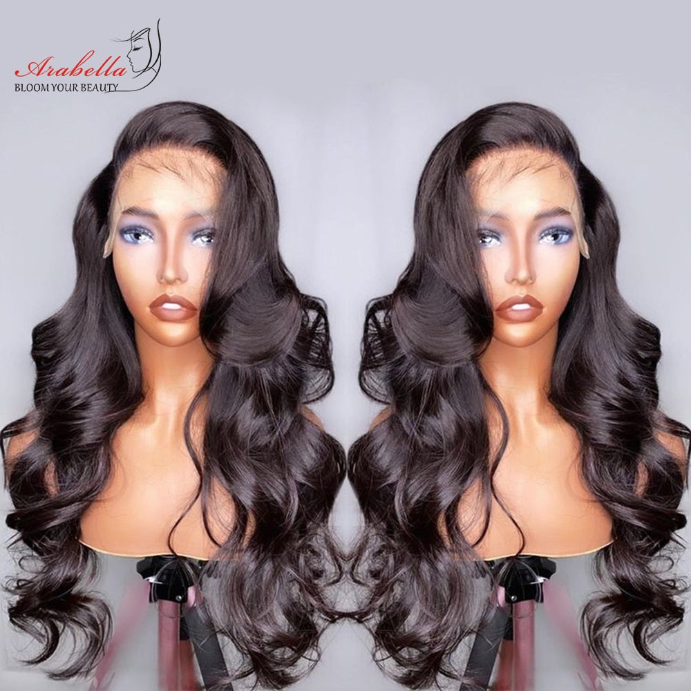 Lace Front Human Hair Wigs 13x4 Frontal Wig Brazilian Body Wave Lace Wig 100% Human Hair Wigs Arabella Remy Hair Wig