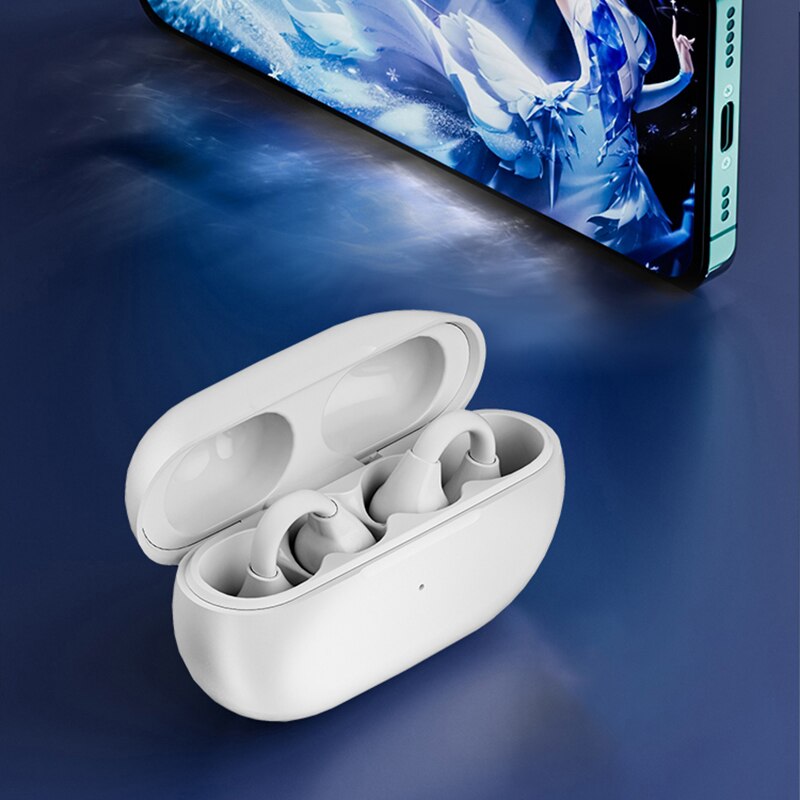 MY14S Wireless Clip On Bluetooth Earphones For Noise Reduction Private Model High Battery Earphones Without Delay