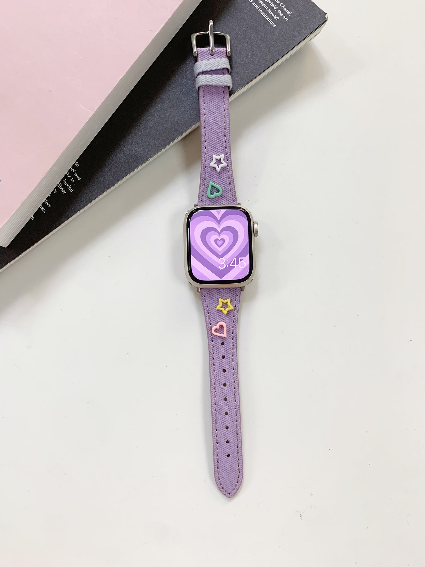 Canvas fabric band for Apple Watch Ultra 49mm series 8 7 41mm 45mm women bracelet for iwatch 8 7 6 5 Se 4 38 40mm 42 44mm correa