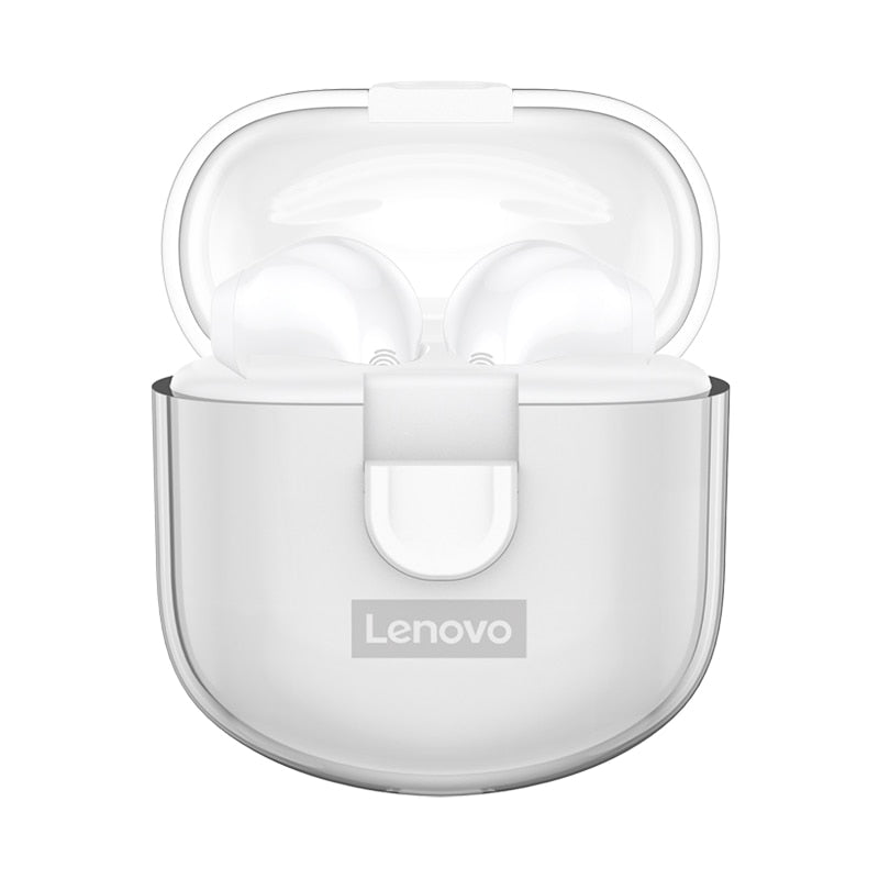 Lenovo LP12 Wireless Bluetooth Earphones Headsets Reduce Noise Waterproof Sweatproof HiFi Music Earbuds Dual Stereo Headphones